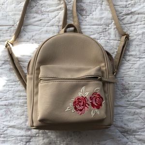 Francescas cream mini backpack